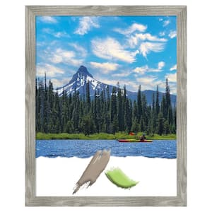 Dove Greywash Square Picture Frame Opening Size 22 in. x 28 in.