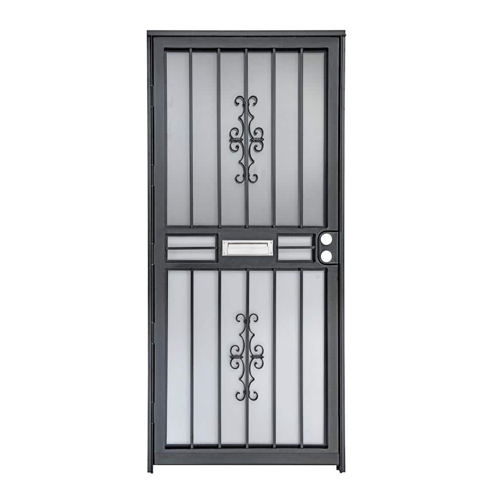 Trademark Home 38 in. x 80 in. Auto Open and Close Magnetic Screen Door  82-18PM - The Home Depot