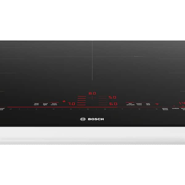 Bosch Benchmark Series 36 in. Induction Cooktop in Black with 5