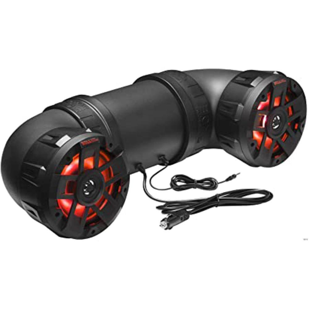 All-Terrain Sound System with Bluetooth - 6.5 in. Marine Speakers, 450-Watt