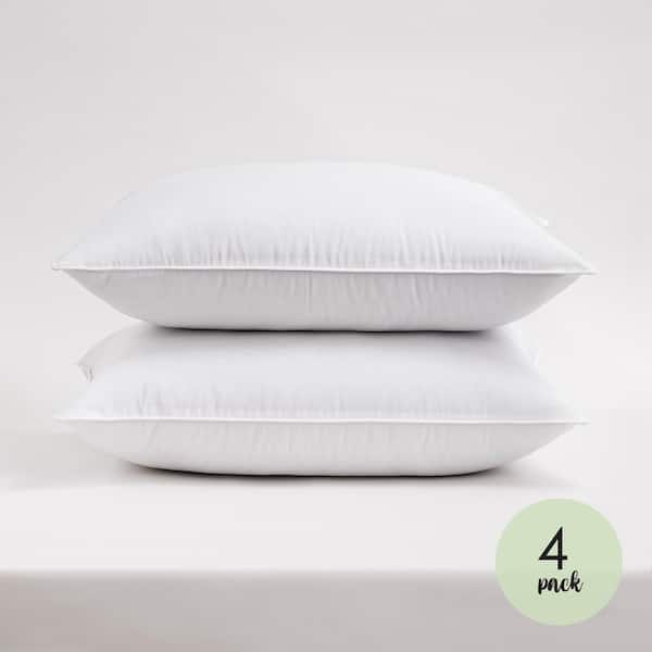 Allied Home Resort Life 233 Thread Count Cotton Polyester Standard Pillow 4-Pack