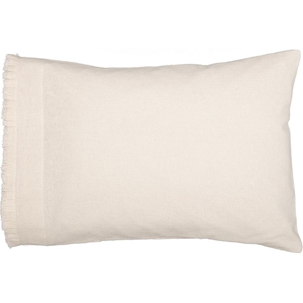 Pair Ruffled Burlap Pillowcases Burlap Shams Ruffled Burlap high quality Pillows Standard Queen King Decorative Pillows Bedroom Pillows