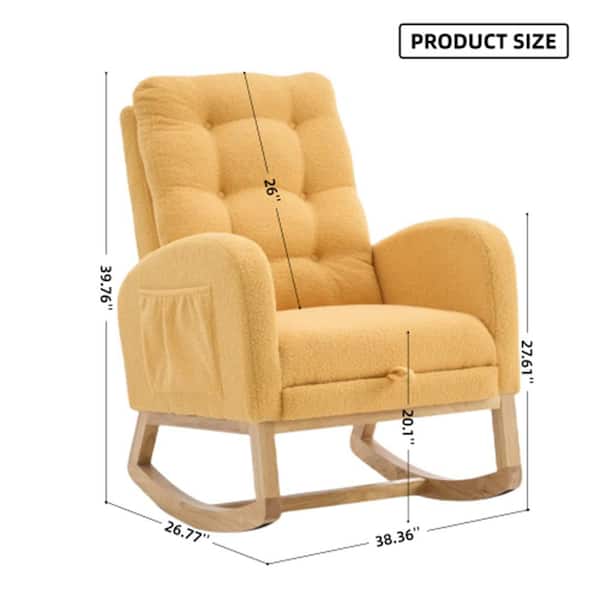 Yellow Foam Arm Chair HD+ZXY+ W2231P292991 - The Home Depot