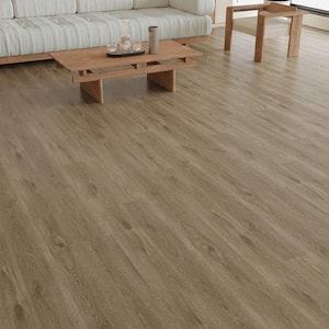 Grand Aldan 12 mil x 7 in. W x 48 in. L Glue Down Waterproof Luxury Vinyl Plank Flooring 46.69 sq. ft./case