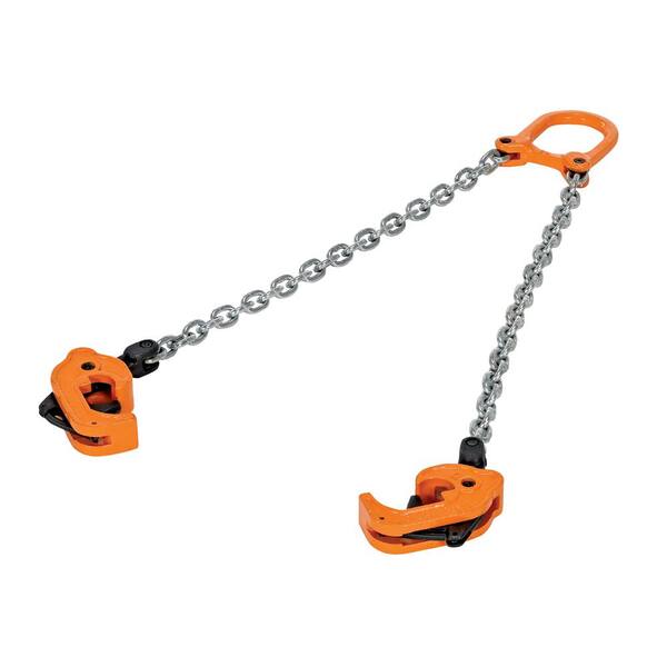 Details about   2000 lbs Chain Drum Lifter Vertical Alloy Steel Head Plastic 
