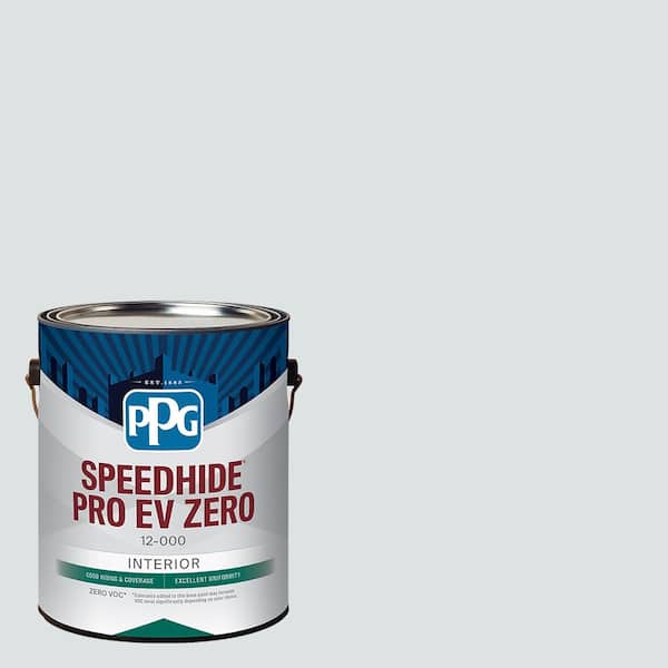 PPG Speedhide Pro EV Zero 1 gal. PPG1012-2 Inverness Gray Flat Interior Paint