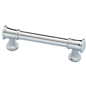 Delta Silverton 3 in. (76 mm) Classic Polished Chrome Cabinet Drawer Bar Pulls (2-Pack)