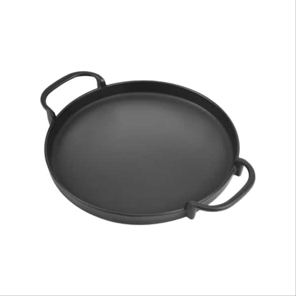 Universal Cast Iron Black Grill Griddle for Healthy Cooking