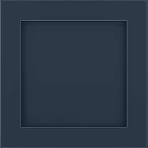 San Mateo 9 7/8-in. W x 3/4-in. D x 10-in. H in Painted Navy Cabinet Door Sample