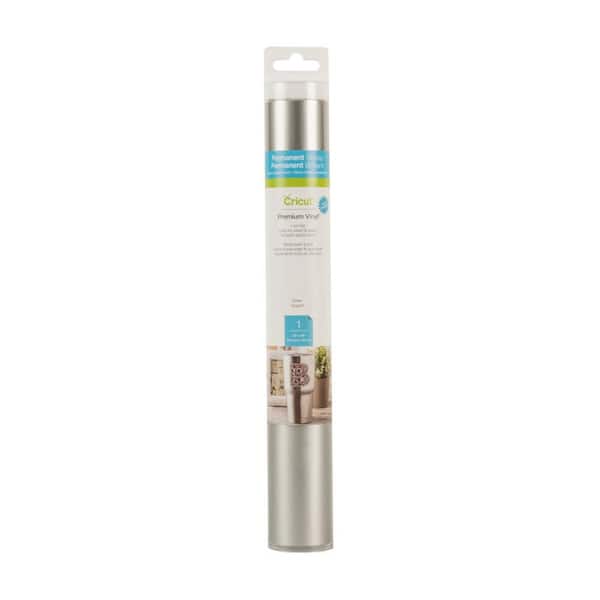 Cricut Premium 12 in. x 48 in. Permanent Vinyl, Silver