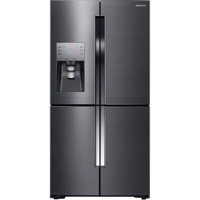 22.5 cu. ft. French Door Refrigerator in Fingerprint Resistant Black Stainless