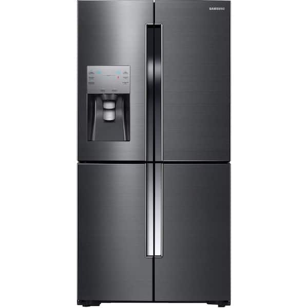 Samsung 22.5 cu. ft. French Door Refrigerator in Fingerprint Resistant Black Stainless