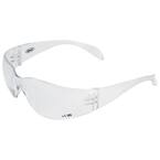 1.0 Power Iprotect Readers Bifocal Eye Protection, Clear Temple and Clear Lens