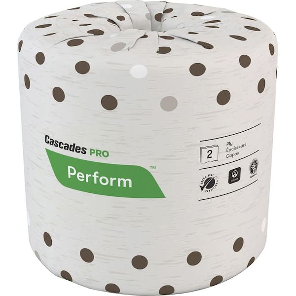 Cascades PRO Perform Latte Toilet Tissue (400-Sheets Per Roll 80-Rolls Per Carton)
