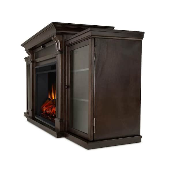 Real Flame Calie Entertainment 67 In, Calie Entertainment Center Electric Fireplace In White Real Flame 7720e W