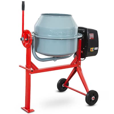 RYOBI 5.0 cu. ft. Portable Concrete Mixer RMX001 - The Home Depot