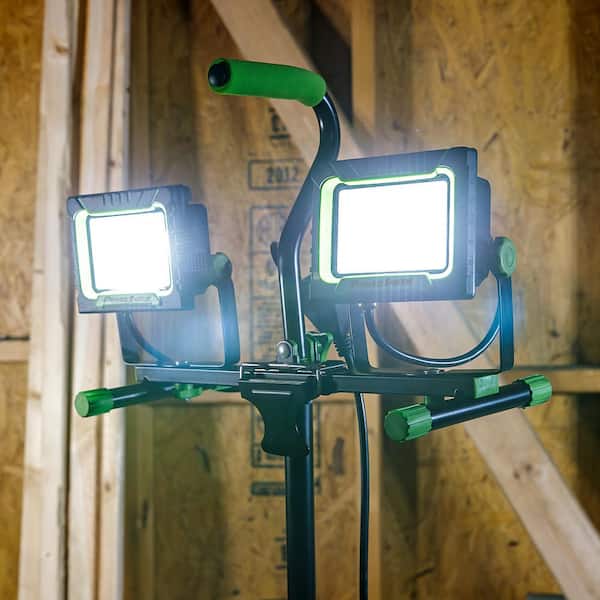 PowerSmith 10,000 Lumen LED Work Light with 60 in. Adjustable