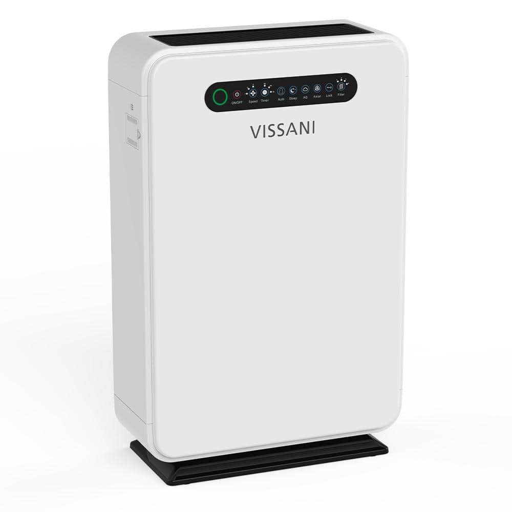 Vissani HEPA 3-Stage Air Purifier for Medium Size Room (384 sq. ft