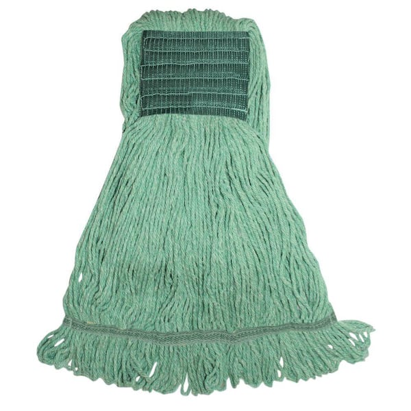Genuine Joe Synthetic Blend Medium Rayon Cotton Mop Head