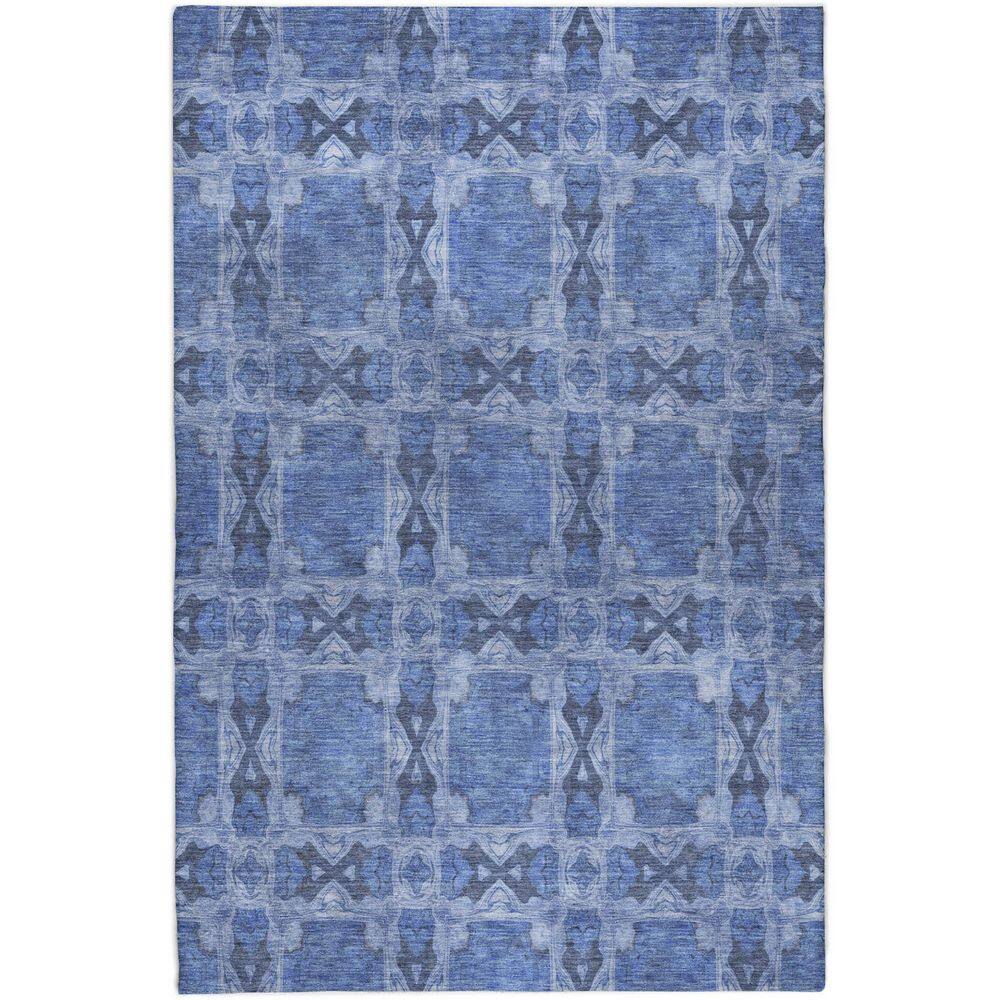 Dream Shag Premium Machine Washable Abstract ADS564 Denim 3 ft. x 5 ft. Area Rug price history on PriceWatchPro