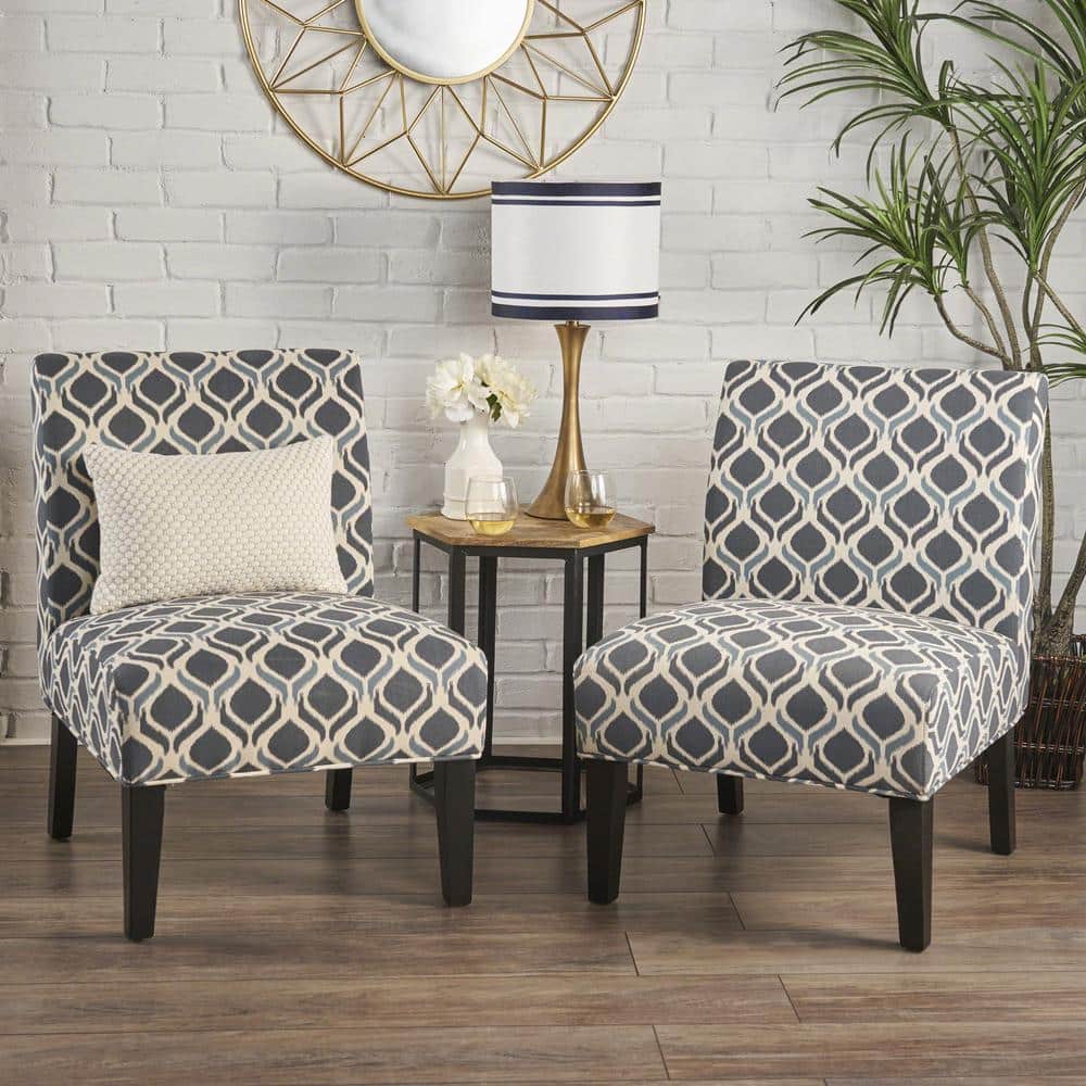 Blue And Navy Noble House Accent Chairs 66888 64 1000 
