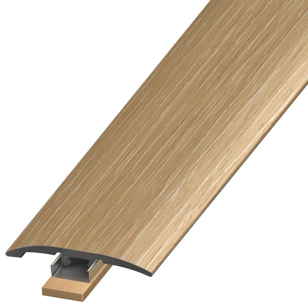 DuraDecor Polished Pro Golden Glow 0.25 in. T x 2 in. W x 94 in. L 3-in-1 Transition Molding