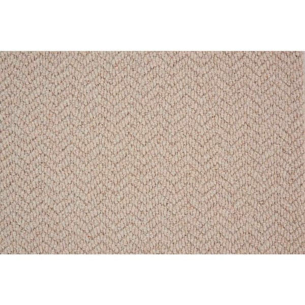 Crescendo Oatmeal Custom Area Rug with Pad