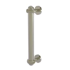 8 in. Center-to-Center Door Pull with Twisted Aents in Polished Nickel