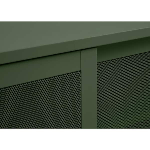 Olive Green TV Cabinet Fits TV's Up to 55 in. to 66 in. VEEP-5026