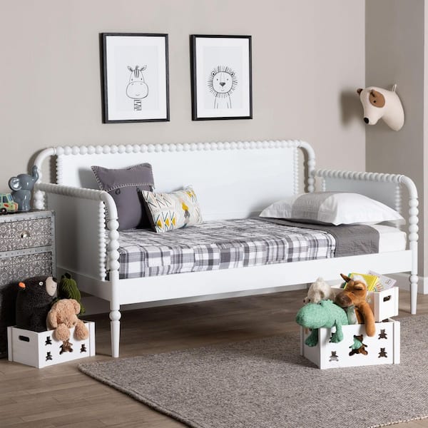 Lucera White Twin Daybed