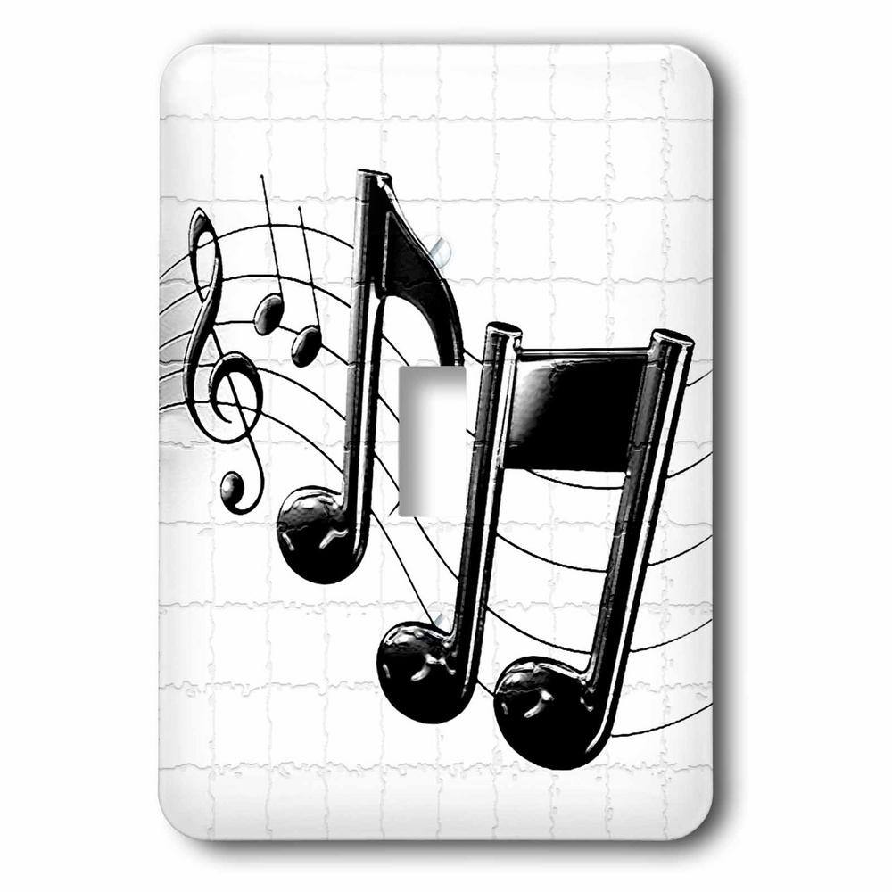 Music Notes Light Switch Cover Plates Band Sheet Music Jazz Outlets Classic