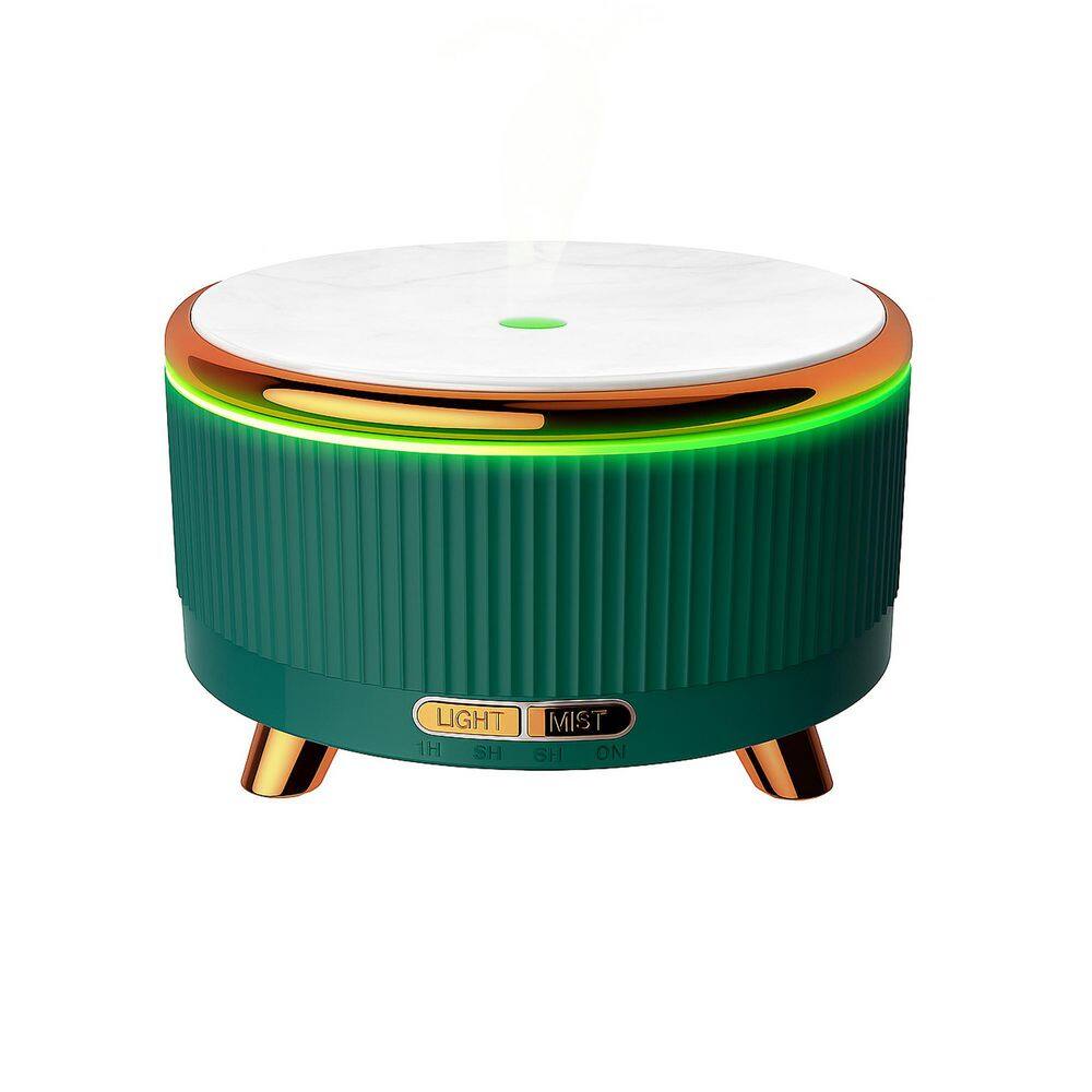 500ml Ultrasonic Essential Oil Diffuser w 7 Color Changing LED Lights ...