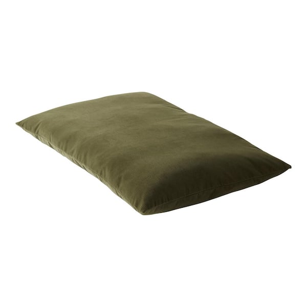 Charlie Small Sage Corduroy Reversible Throw Dog Bed