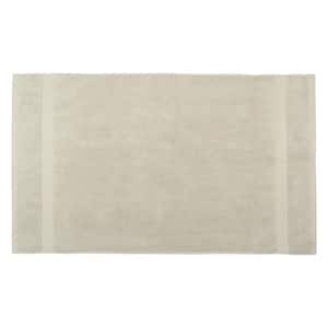 Feather Touch Quick Dry Green Tint 20 in. x 33 in. 700 GSM Solid 100% Organic Cotton Bath Mat