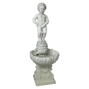 Manneken Pis Stone Bonded Resin Fountain with Base