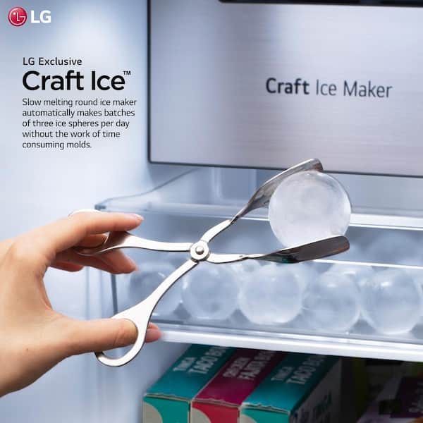 LG latest luxury refrigerator makes 'craft' ice balls, so take all our  money