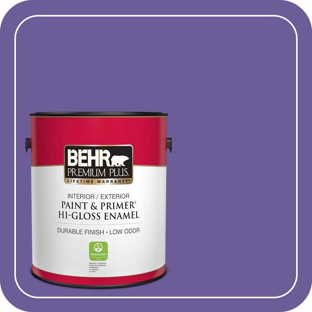 1 gal. #P560-6 Just a Fairytale Hi-Gloss Enamel Interior/Exterior Paint & Primer price history on PriceWatchPro