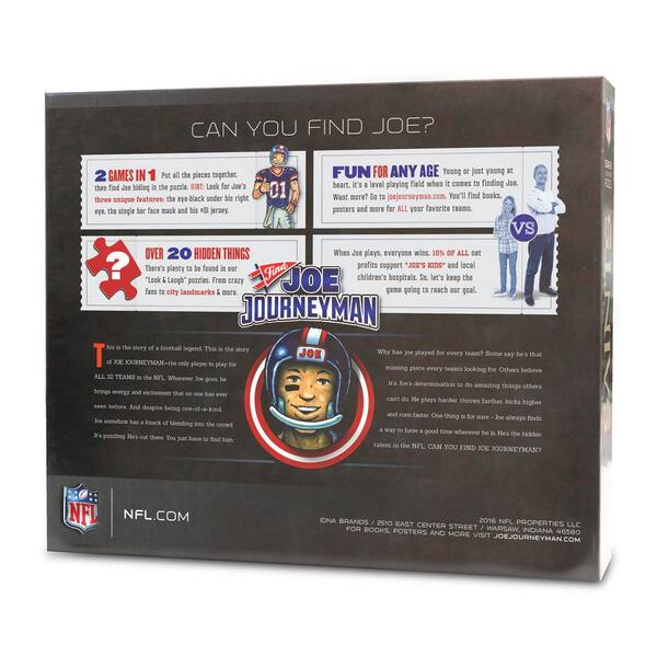 Youthefan Nfl New Orleans Saints Joe Journeyman Puzzle 9029731 The Home Depot