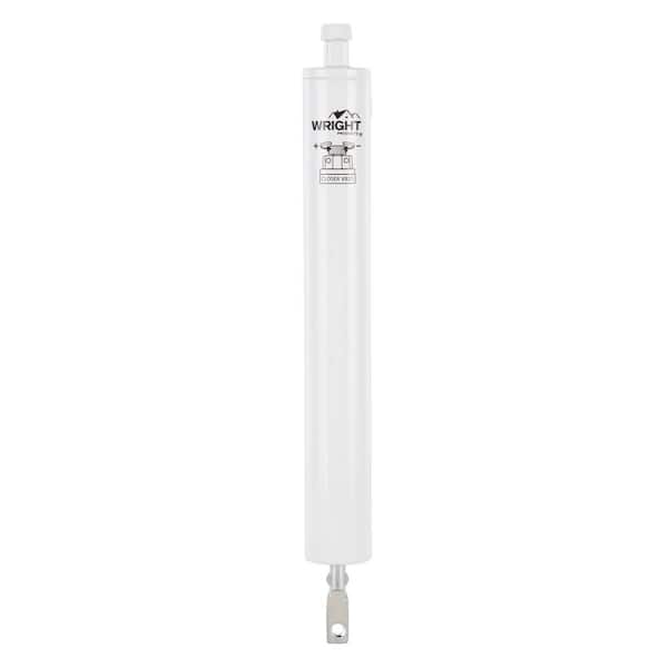Pneumatic Closer w/ TS, Standard Duty, White