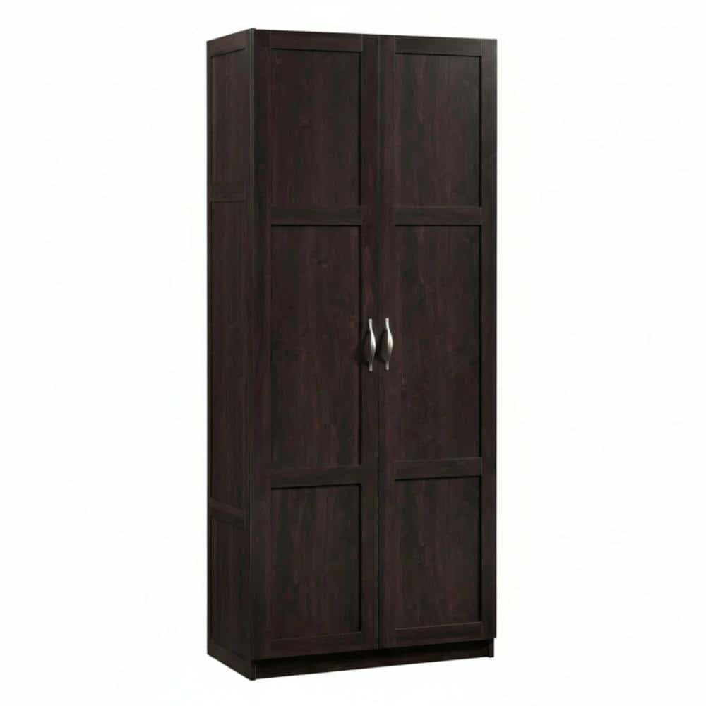 Brown 71 in. H Wooden Accent Storage Cabinets Freestanding 4-Layer Storage Unit for Closet, Entryway price history on PriceWatchPro