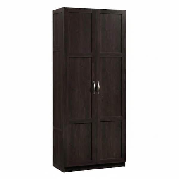 Brown 71 in. H Wooden Accent Storage Cabinets Freestanding 4-Layer Storage Unit for Closet, Entryway