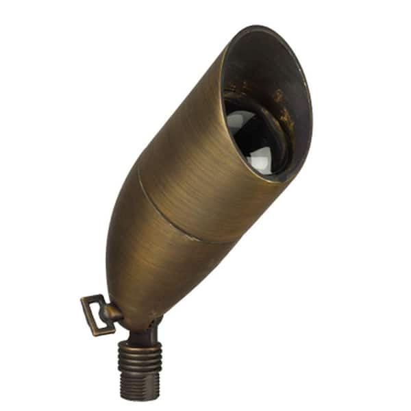 Best Quality Lighting 1-Light Antique Bronze Die-Cast Brass Up Light