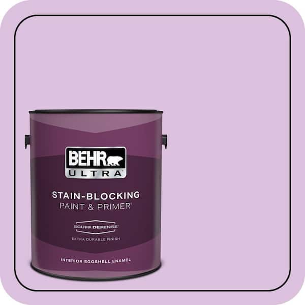 BEHR ULTRA 1 gal. #P100-3 Epiphany Extra Durable Eggshell Enamel Interior Paint & Primer