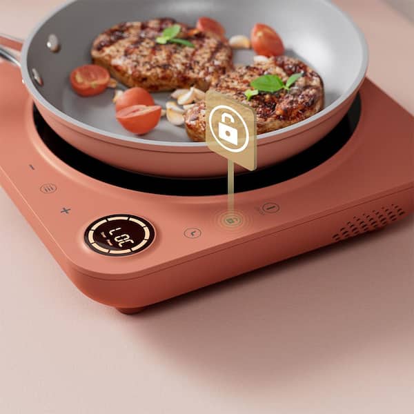 JEREMY CASS 12 in. 1 Elements Ceramic Portable Induction Cooktop