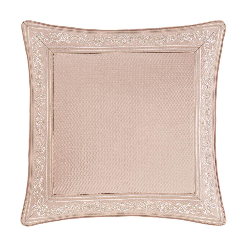 Rosalita Blush Polyester Euro Sham 26x26