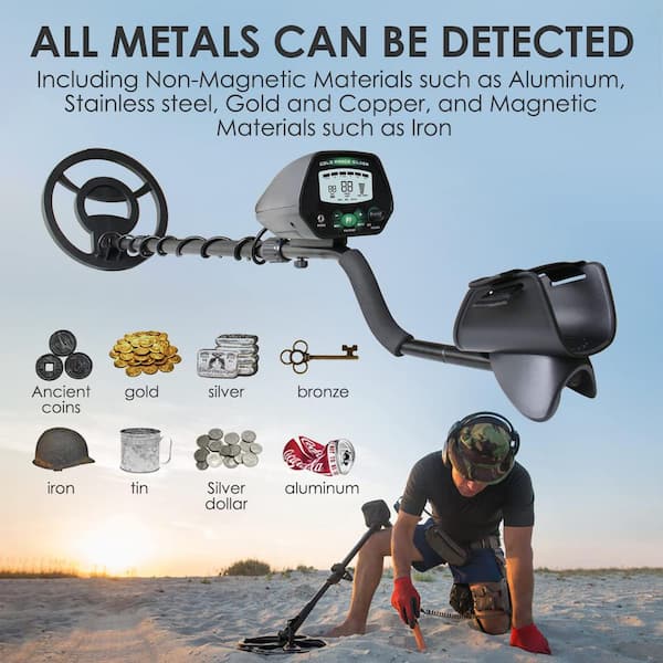 🔥SUNPOW Waterproof Metal Detector Adjustable Sensitivity Pinpoint
