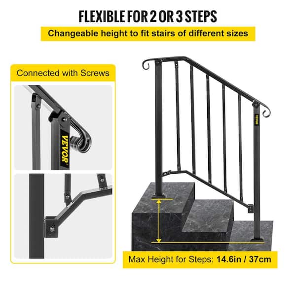 Taylor Made Dock Step Railing Double Tread (Steps Sold Separately) 47201 -  The Home Depot