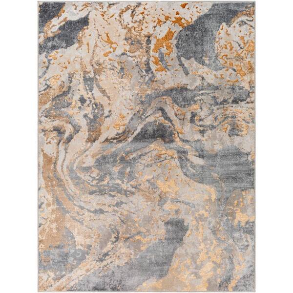 Artistic Weavers Perception Navy 8 ft. x 10 ft. Modern Indoor Area Rug
