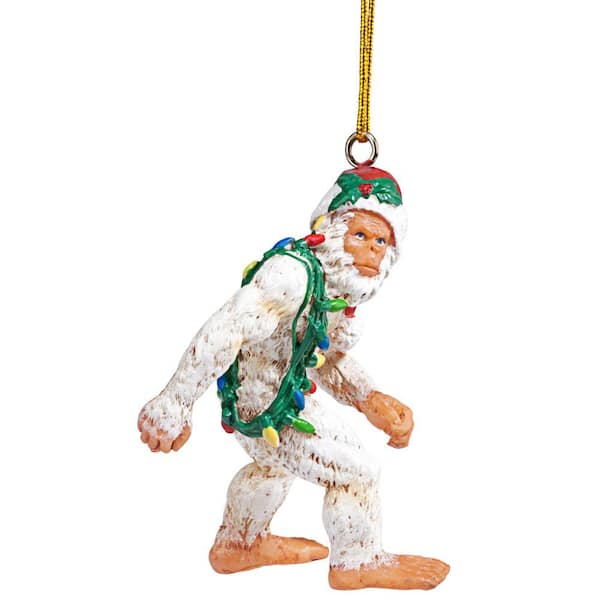 Bigfoot the Abominable Snowman Yeti Holiday Ornament - QS583084