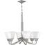 Progress Lighting Clifton Heights Collection 4-Light Brushed Nickel ...